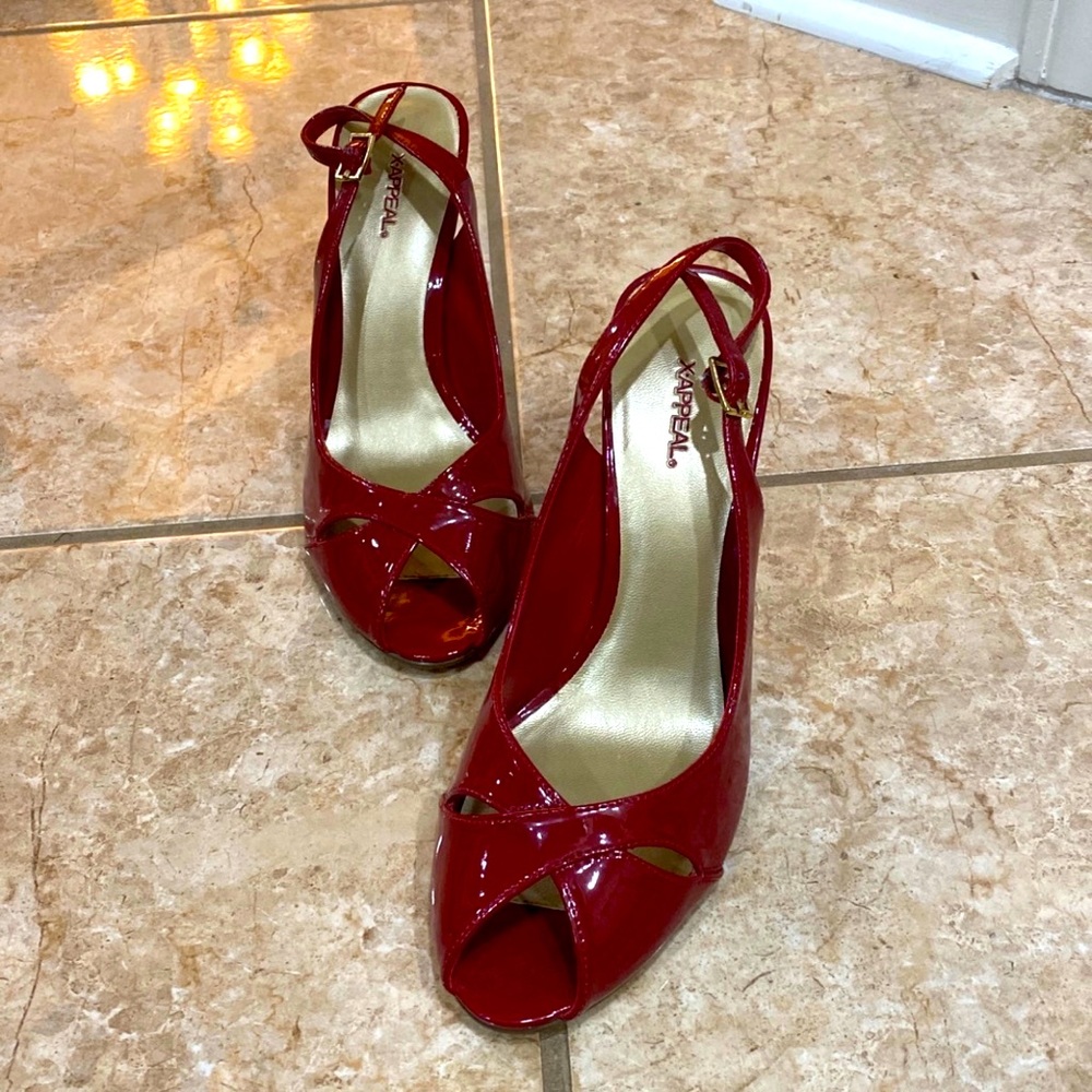 Red Gloss Finish heels